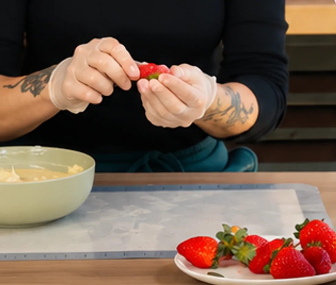 RECEITA DO MORANGO CRAVEJADO
